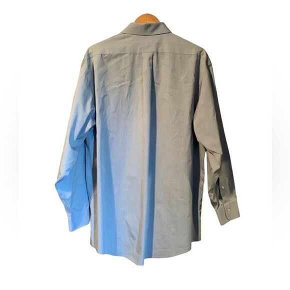 3 for $30!‎ Jos A Banks blue 100% cotton button down shirt - Picture 12 of 12